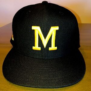 New Era 5950 Milwaukee Brewers 1970 Logo Blue UV